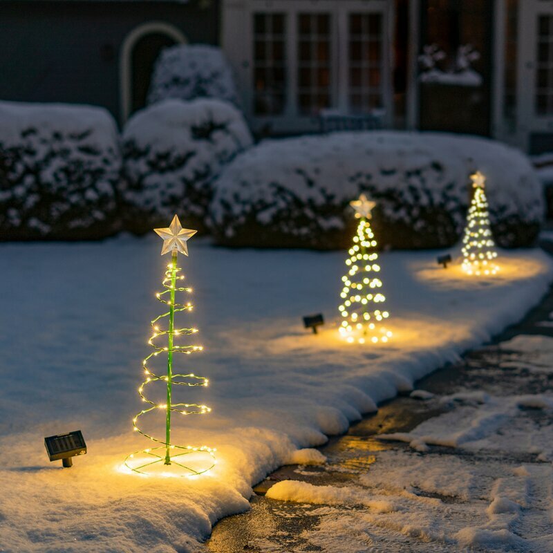 IPRee® Solar Umgebungslicht LED Lichter Mini Super Helle Dekoration Lichter Weihnachten Outdoor Camping Terrassenlichter