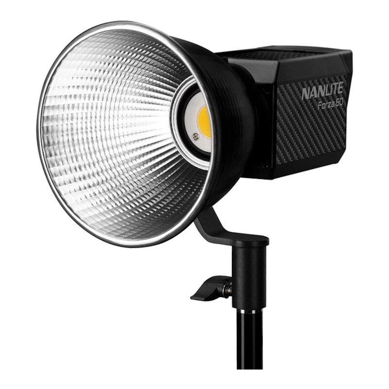 

Nanlite Forza60W Фотостудия прожектор Освещение 60 Вт Светодиодный 5600 К На открытом воздухе Монолитный свет COB Flash