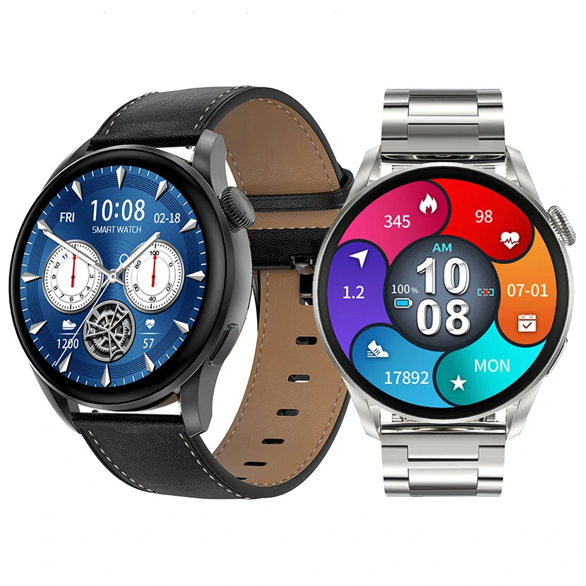 [Free Strap] DT.NO1 DT3 1.36 inch Full Touch Screen bluetooth Calling PPG+ECG Heart Rate Blood Oxygen Monitor 100+ Watch Faces IP68 Waterproof Smart Watch - 003