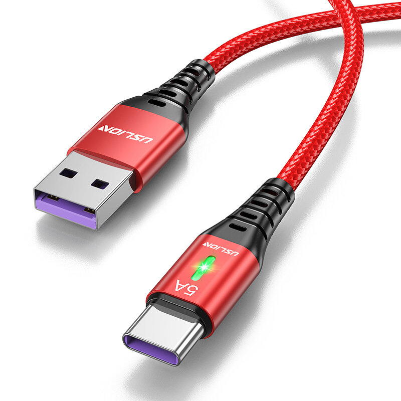 

5A USB-A — Тип-C Кабель QC2.0 3.0 FCP для быстрой зарядки и передачи данных Медь Core Line 1M/2M Long для Huawei Mate50