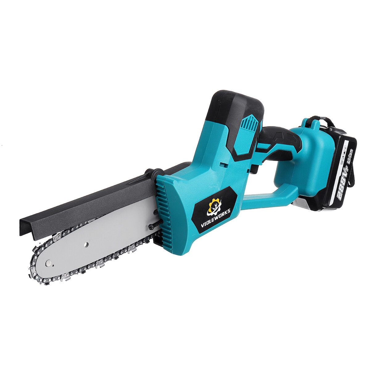 288VF 8/'/' Electric Cordless One-Hand Saw Chain Saw Woodworking Wood Cutte