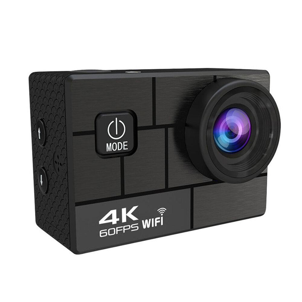 2.0インチ4K60fps Wifi Ultra HDスポーツアクションカメラ屋外水中防水30Mビデオ録画DVカム、取り付けアクセサリキット付き