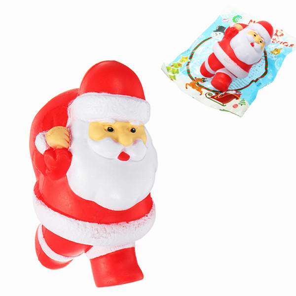 Image of Chamleon Squishy Weihnachtsmann-Vater Christmas Slow Rising mit der Verpackung