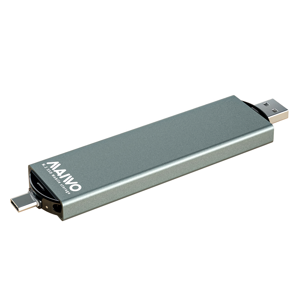 MAIWO K1683P2 M.2 NVME/SATA harde-schijfbehuizing USB3.0/Type-C Dual Interface M.2 B & M-sleutel/M-s