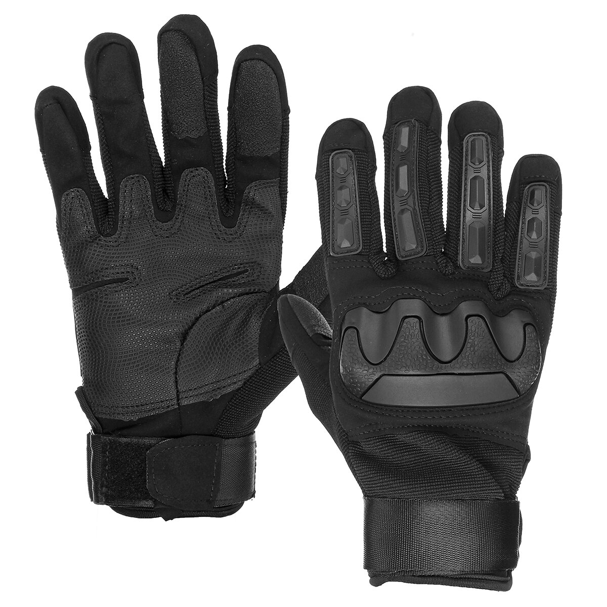 Bikight 1 pair tactical gloves microfiber nylon multifunction ...