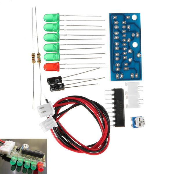 10 stuks KA2284 LED-niveau-indicatormodule Audioniveau-indicatorkit Elektronische productiekit