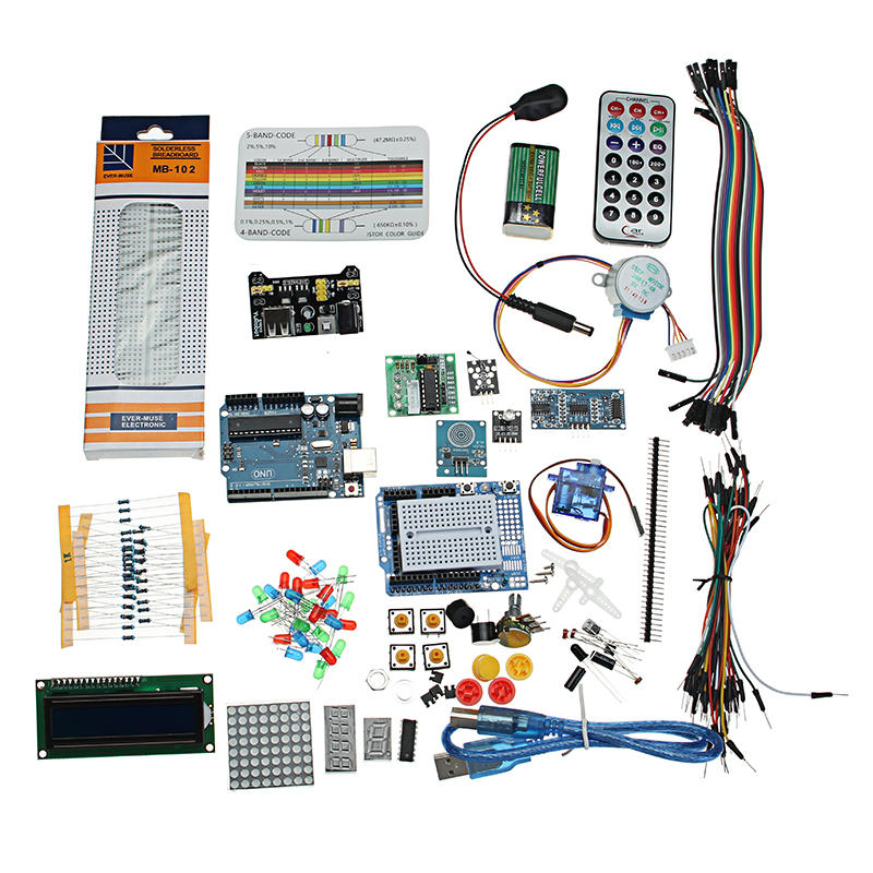 Starter projectkits met UNO R3 Mega 2560 Nano Breadboard-kitcomponenten Geekcreit voor Arduino - pro