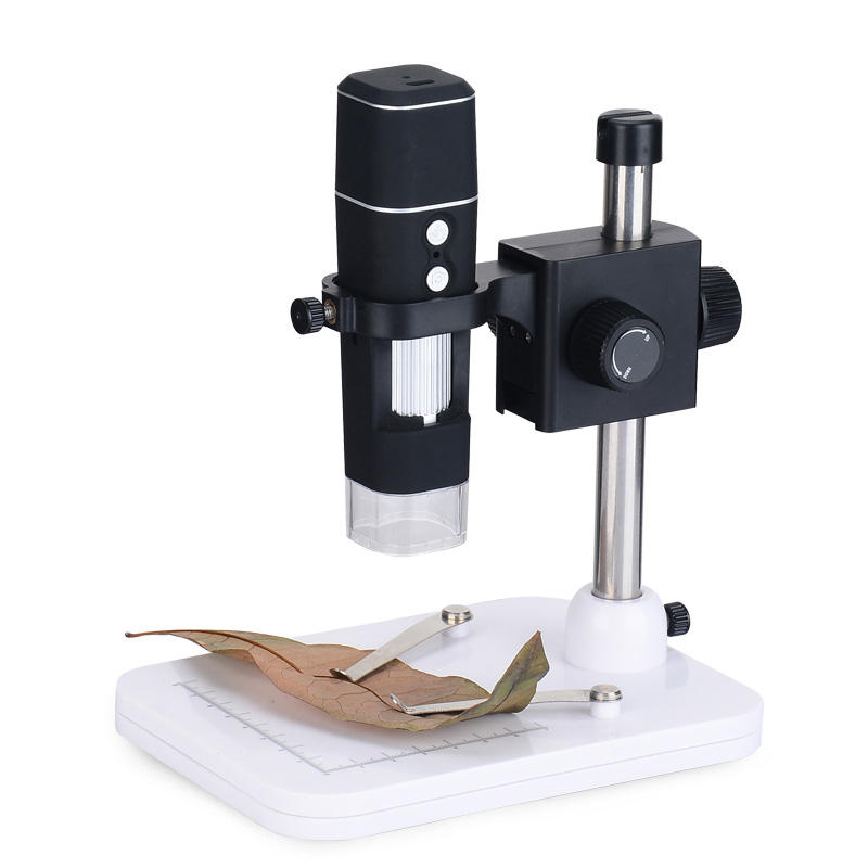 Portable WiFi 500X Video Microscope Digital USB Microscope Magnifier 8LEDsfor Andorind/iOS