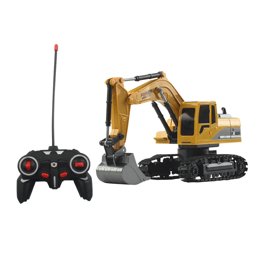 

Mofun 1026 40Mhz 1/24 6CH RC Excavator Car Vehicle Models Toy Engineer Truck With Alloy Parts Light Music