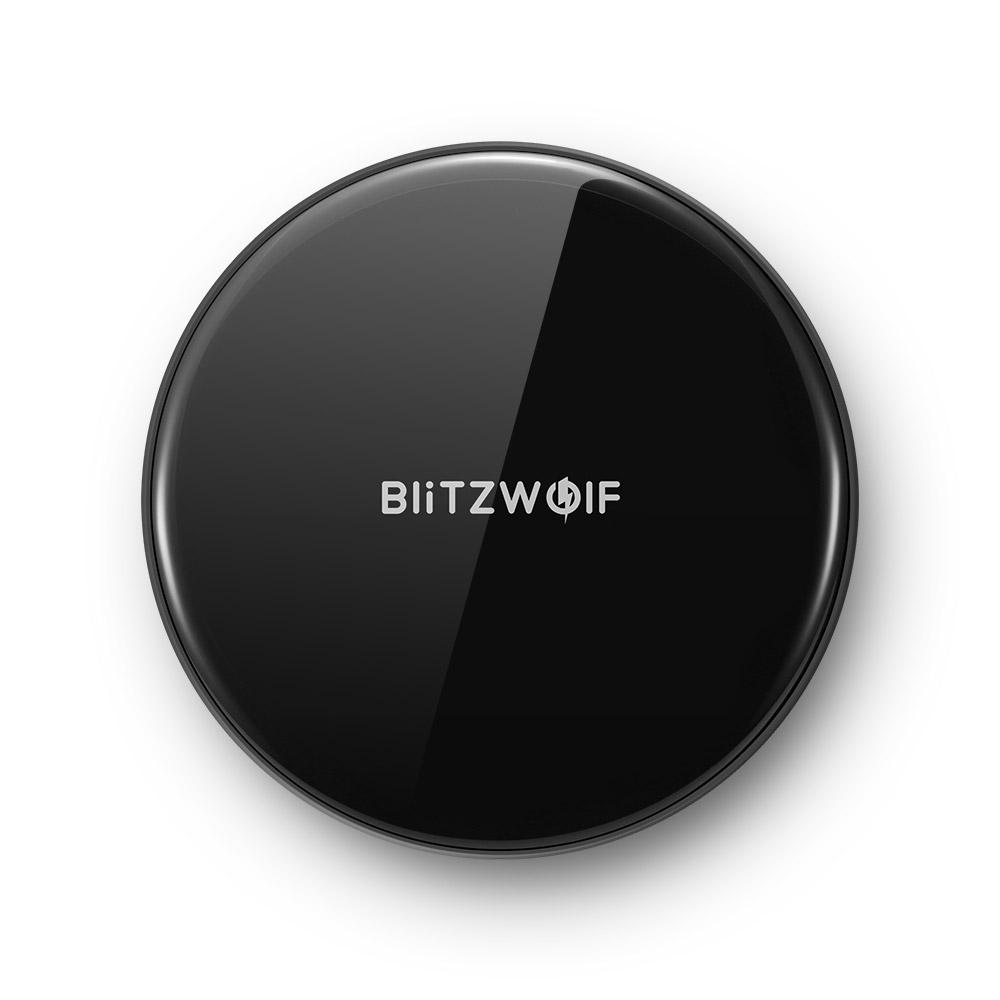 BlitzWolf @ BW-FWC4 5W 7.5W 10W高速ワイヤレス充電器充電パッド