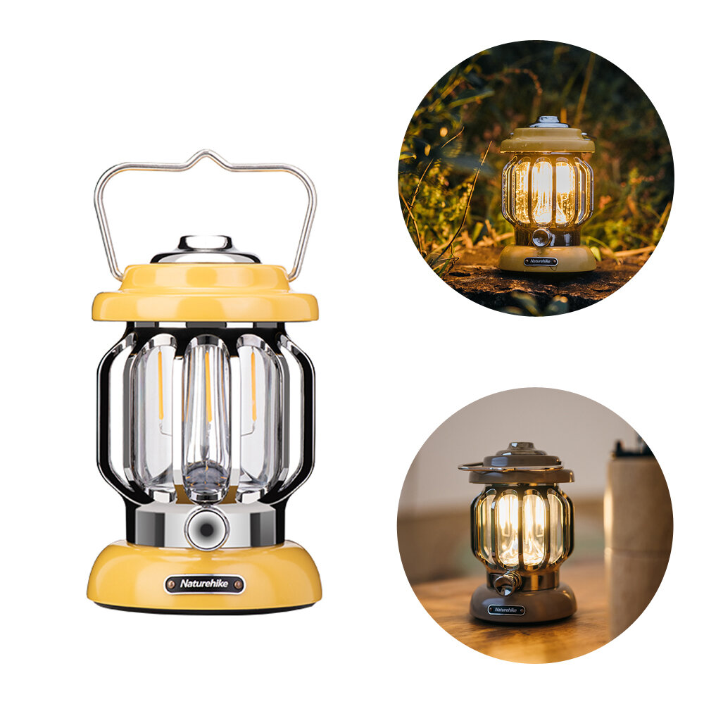 Naturehike Ambient Camping Light 2-in-1 Portable LED Lights Ultra Bright Decoration Lights Power Display Outdoor Patio L