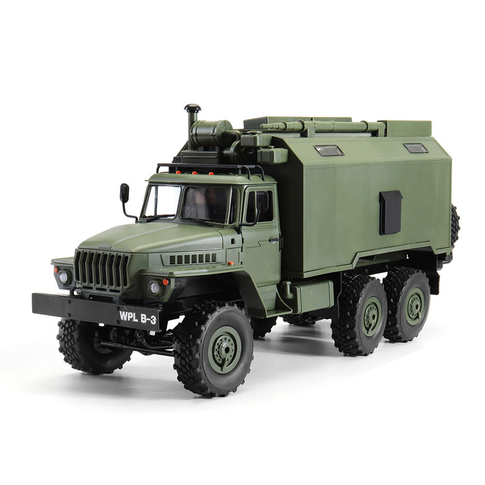 WPL B36 Ural 1/16 Kit 2.4G 6WD Rc Car Military Truck Rock Crawler No ESC Battery Transmitter Charger