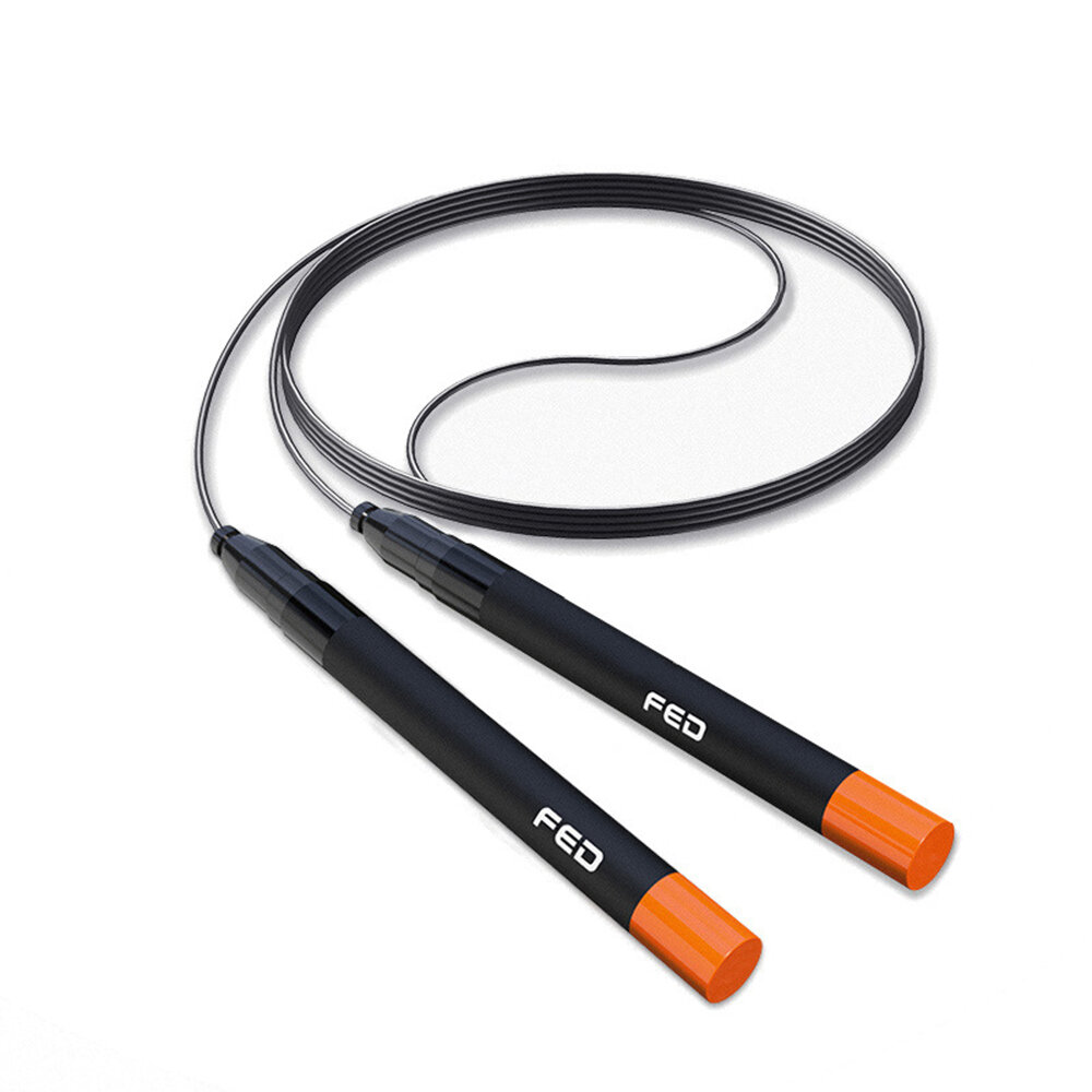 FED Skipping Roap Double Bearing Adjustable Speed Jump Rope With Self-Locking Design Slip-proof Sili