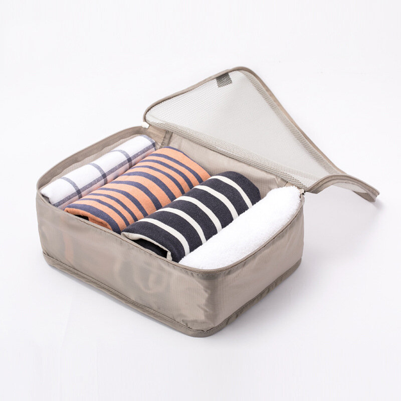 IPRee® حقيبة سفر قابلة للطي لتخزين الملابس ضد للماء شبكة داخلية أدوات الزينة