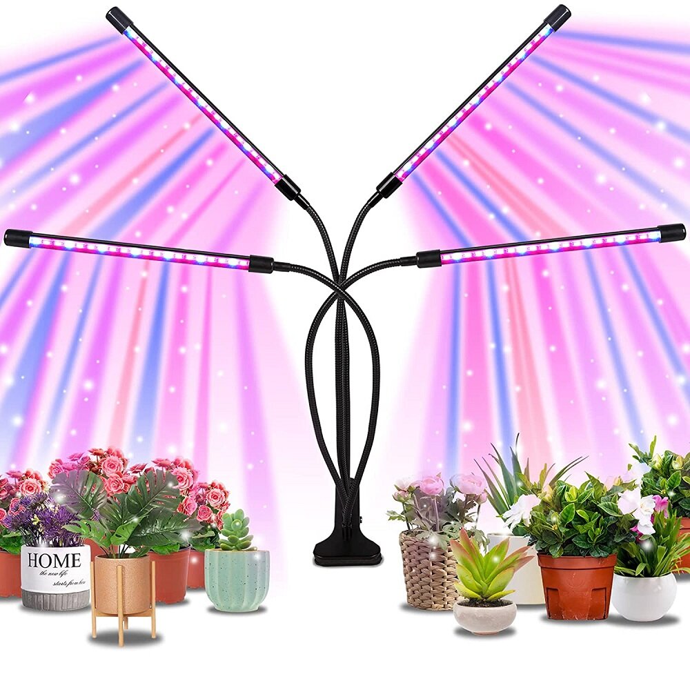 DC 5V 9W 18W 27W 36W LED Grow Light met Timer Desktop Clip Full Spectrum PhytoLamps voor planten Blo