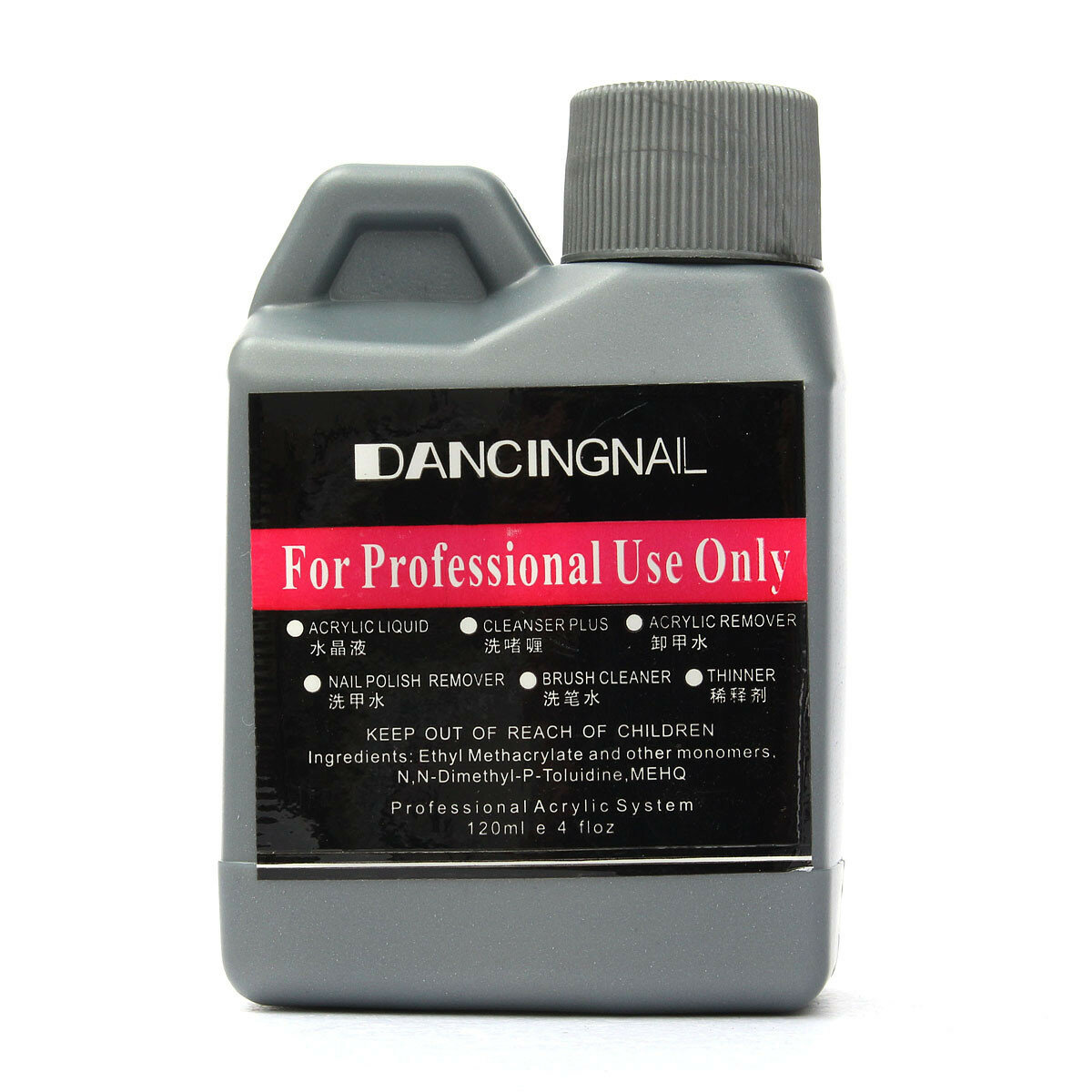 Professional 120ml Clear Acrylic Liquid Voor Nail Art Poederverzorgingsgereedschap