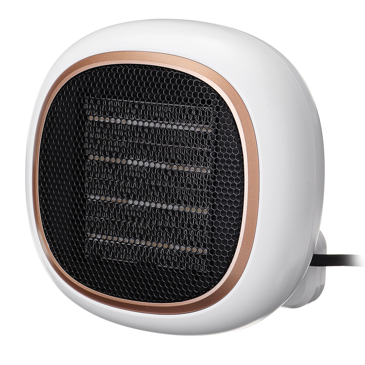 Mini Wall Mounted Portable Electric Space Heater Fan 2 Gear Desktop Warm Air Blower PTC Ceramic Heating for Home Office