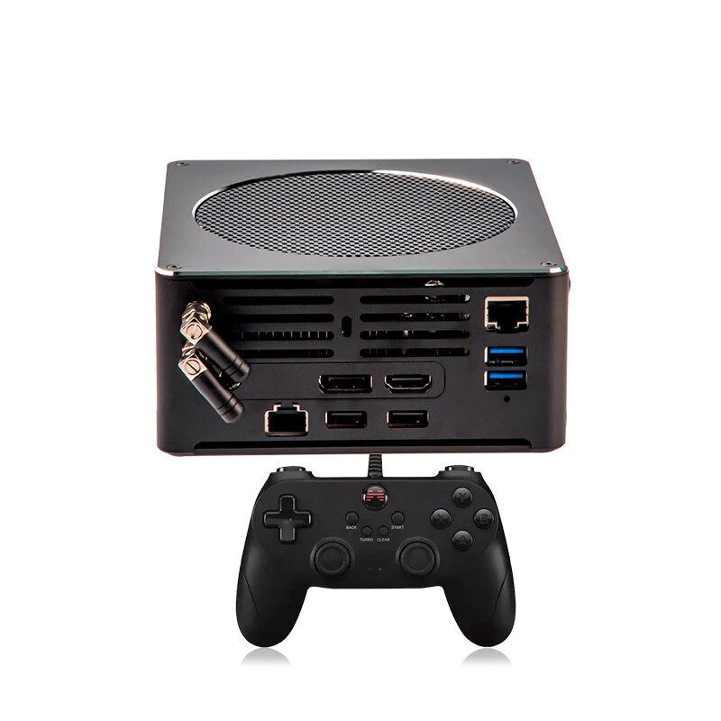 Super Console X PC Box DDR4 8GB RAM HDD 2TB ROM 60000 Games TV Game Console 5G Wifi bluetooth Win 10 Mini PC for Dota 2 LOL PC for PSP PS1 PS2 Wii SEGA MAME Games Player with Gamepad