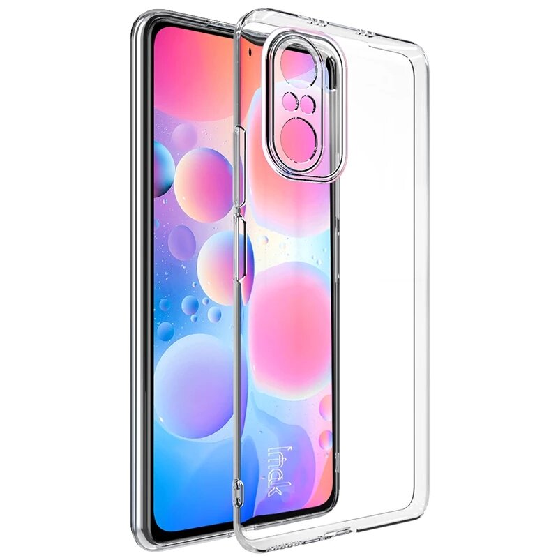

Bakeey for POCO F3 Global Version Case Crystal Clear Transparent Ultra-Thin Non-Yellow Soft TPU Protective Case
