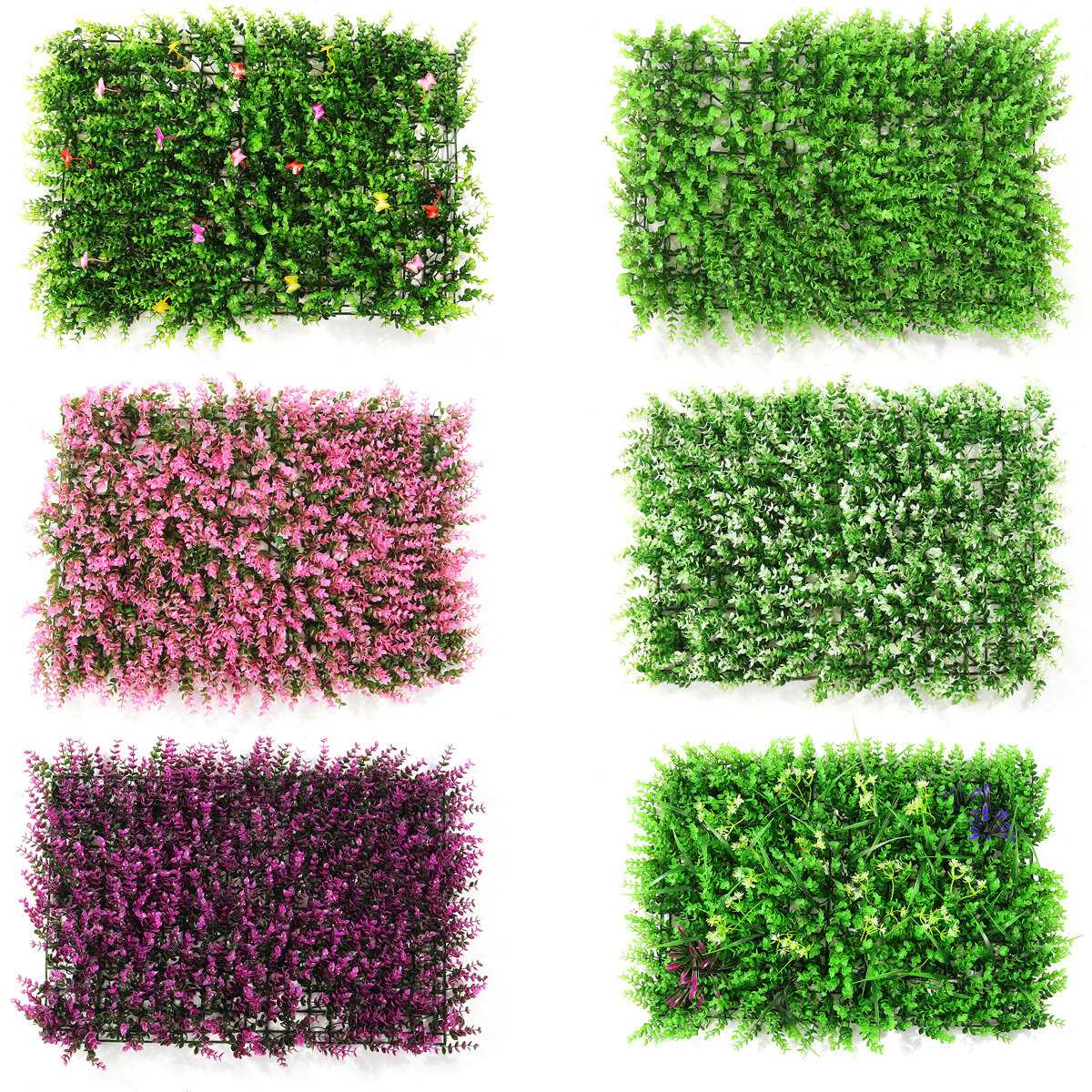 Emulational Ivy Artificial Ivy Leaf Plastic Garden Screen Rolls Wall Landscaping Turf Plant Garden F