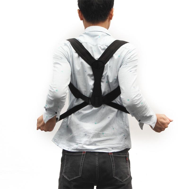 Unisex Adjustable Elastic Posture Corrector Hunchbacked Support Brace Correction Belt