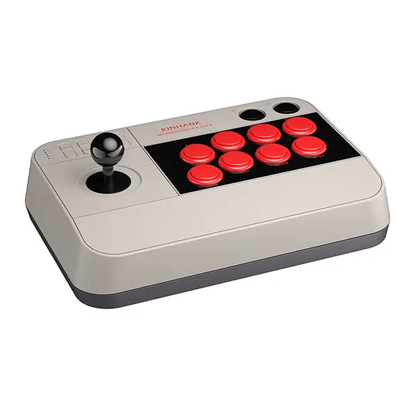 

KINHANK Super Console-X 256GB Retro Arcade Game Box Video Game Controller with 70000+ Games 3D Joystick 8 Button Support