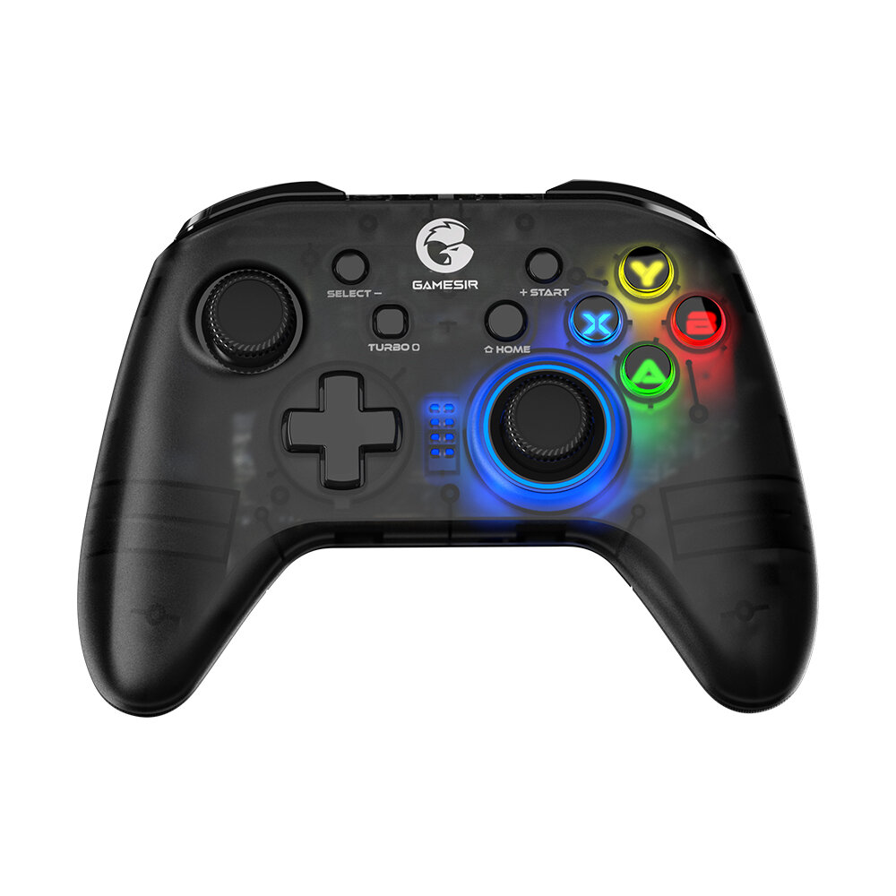 

GameSir T4 Pro bluetooth Game Controller with 6-axis Gyroscope LED Backlit 2.4G Wireless Gamepad for Switch PC Android P