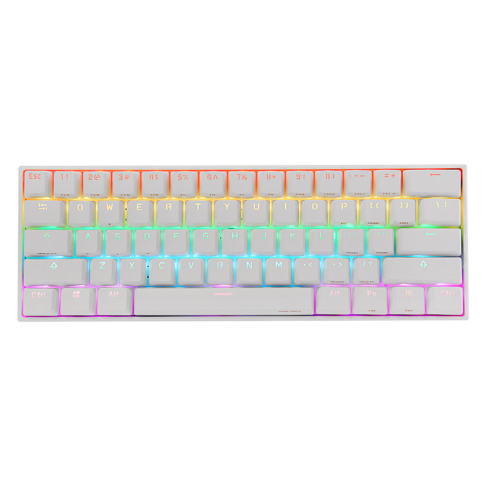 

[Kailh BOX Switch] Anne Pro 2 Mechanical Keyboard 61 Keys 60% NKRO bluetooth 4.0 Type-C RGB Gaming Keyboard