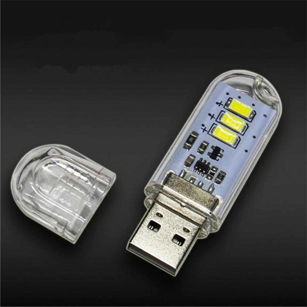 DC5V U vorm SMD5730 3W USB LED stijve strip nachtlampje voor lezen Camping