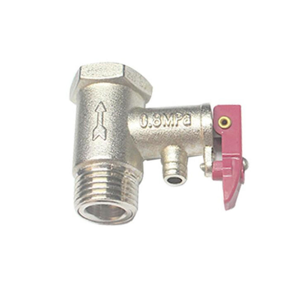 G1 2 Brass Spring Type Safety Valve Electric Water Heater Pressure