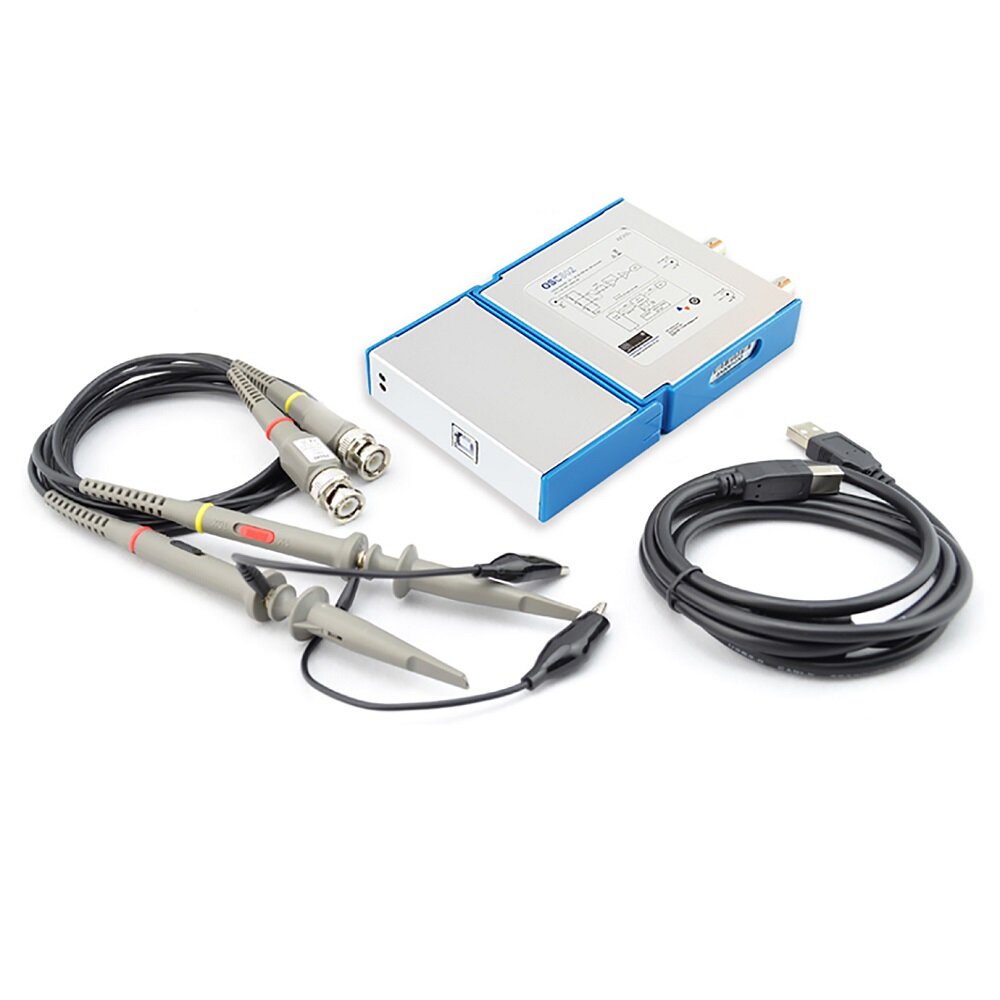 LOTO OSCH02H 2 Kanaals USB PC Virtuele Digitale Oscilloscoop 100 MHz Bandbreedte 1GSa / s Sampling R