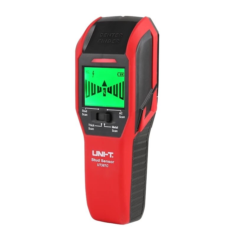 

UNI-T UT387C Metal Wall Detector Digital Detector Wooden Beam/Rebar/Live Body Scanning Detection