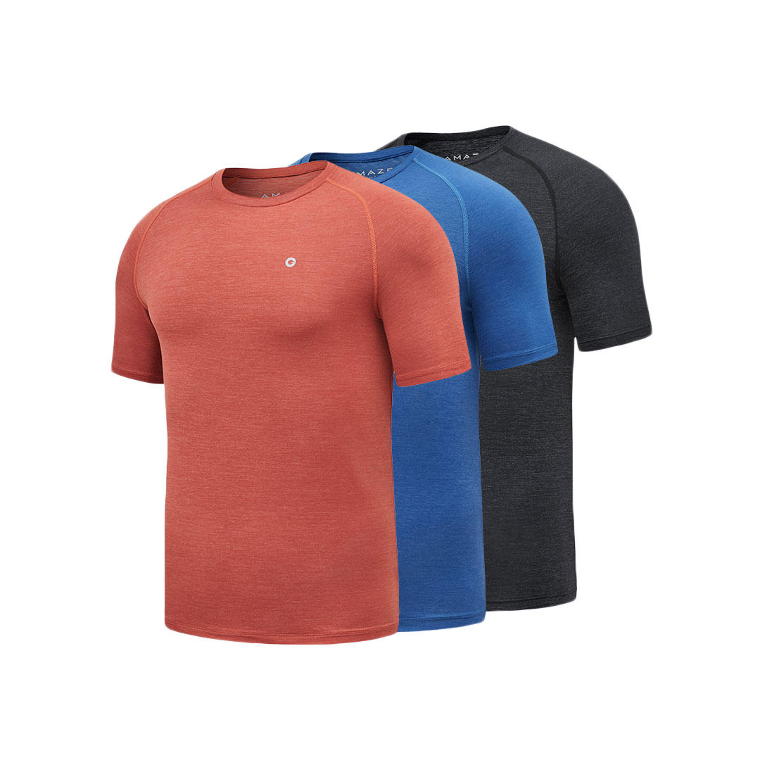 [FROM XIAOMI YOUPIN] Αθλητικά μπλουζάκια ΠΡΟΣΟΧΗ Sports Quick Drying Man Εξαιρετικά λεπτή ανθεκτική αναπνεύσιμη ομαλή, δροσερή μπλούζα για τρέξιμο
