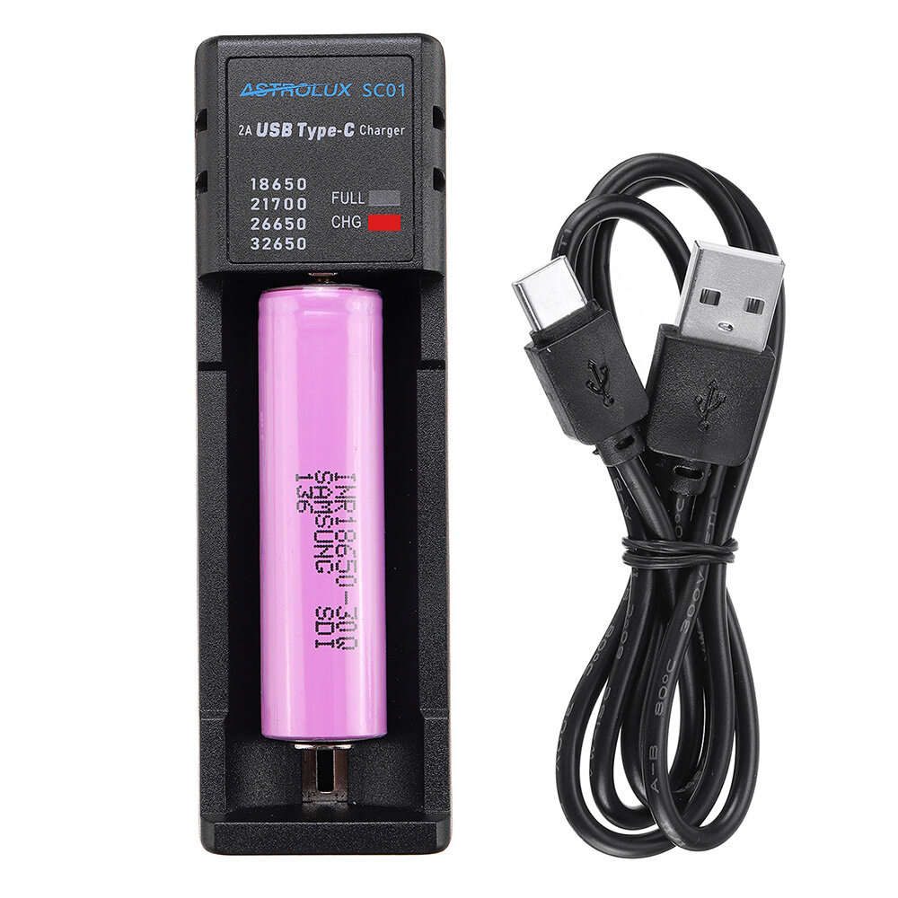 best price,astrolux,sc01,type,2a,battery,charger,eu,discount