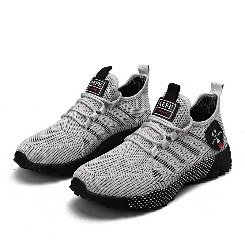 

Summer Fashion Running Shoes Casual Soft Breathable Lace-up Sneaker Outdoor Casual Walking Sports for Jogging Hiking Cam
