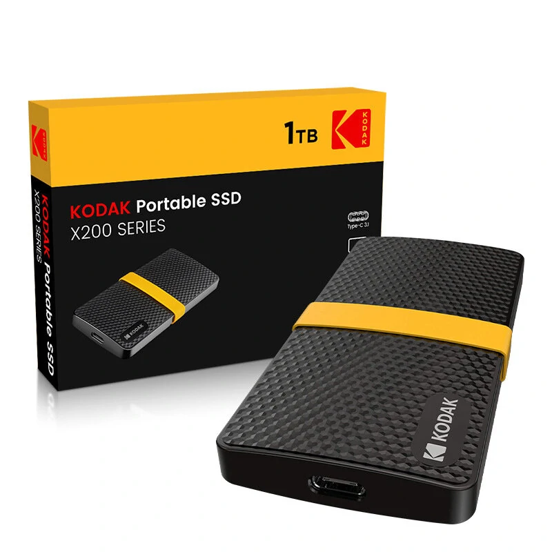 KODAK X200 External SSD 1TB USB3.1 GEN 2
