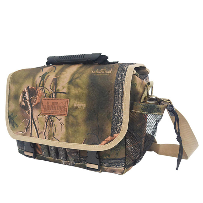 TRUE ADVENTURE Outdoor Tactical Shoulder Messenger Bag Oblique Span Military Camouflage Molle Pouch