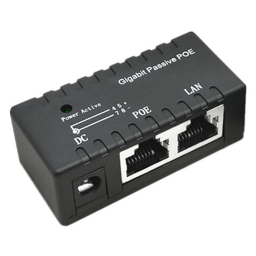 Gigabit Ethernet PoE Netwerk Switch Separator Splitter Netwerk Hub POE Power Supply Box 3 Port DC12-