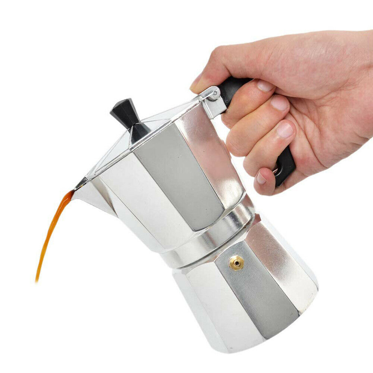 150/300/450/600 ML Aluminium Koffiezetapparaat Mokka Espresso Percolator Pot Koffiezetapparaat