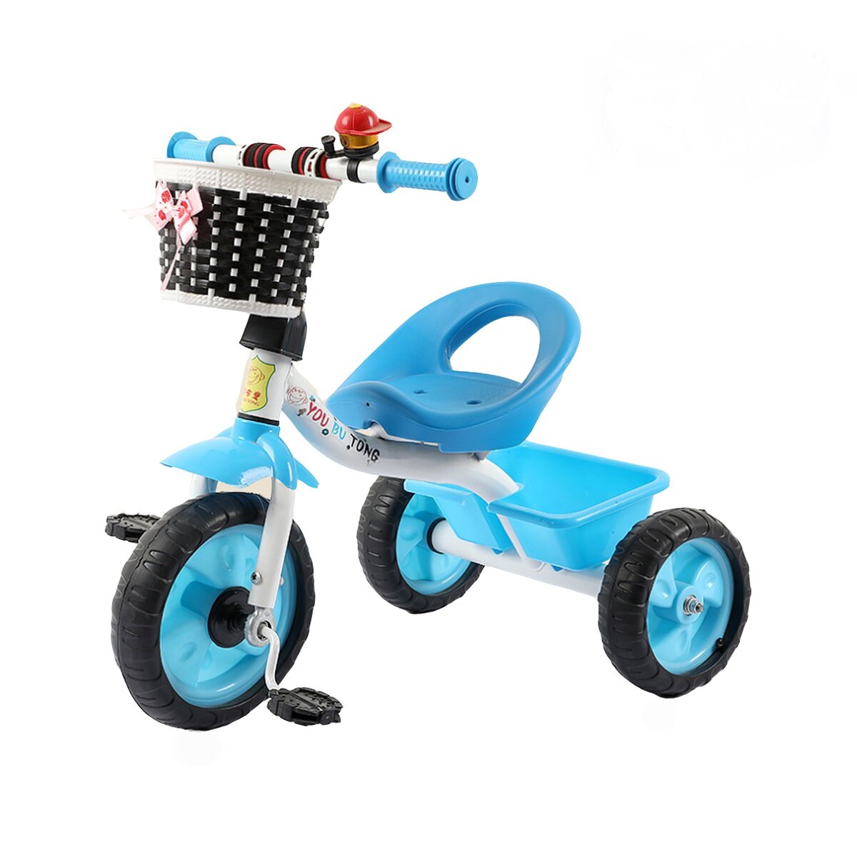 Kid Tricycle Adjustable Pedals Bike Toddler Children Balance Bicycle for 1-3 Years Old