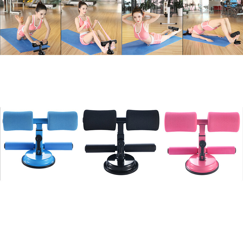 Details about   Sit-ups Push-up Assist Device Abdominal Workout Roller Fitness Sport Exercise 