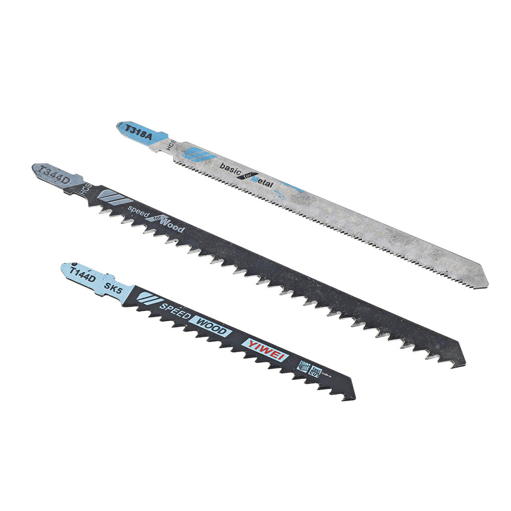 

Drillpro 3pcs Reciprocating Saw Blade Jig Saw Blades for Wood Metal Cutting