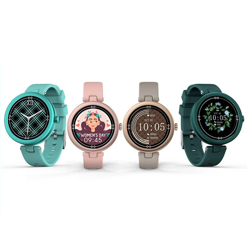 

DOOGEE Venus Ultra-light Fashion Women Watch 1.09 inch Full Touch Screen Heart Rate Monitor Menstrual Cycle Reminder Mul