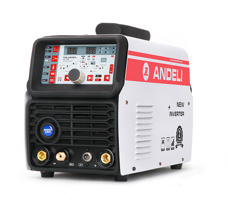 

ANDELI TIG-250PL 220V AC DC TIG Сварочный аппарат TIG Сварочный аппарат AC DC TIG / Импульсная / Холодная сварка алюмини
