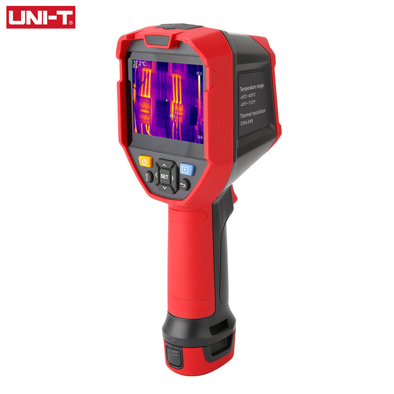 

UNI-T UTI320E 320x240 76800 Pixel Construction Thermal Imager For Repair Infrared Camera Circuit Board Testing PC Softwa
