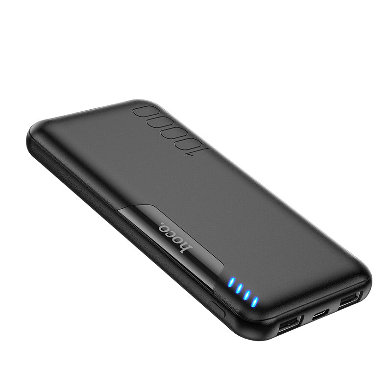 HOCO J82 10000mAh Dual USB 5V 2A Fast Charging Power Bank for Samsung Galaxy S21 Note S20 ultra Huawei Mate40 P50 OnePlus 9 Pro for iPhone 12 Pro Max