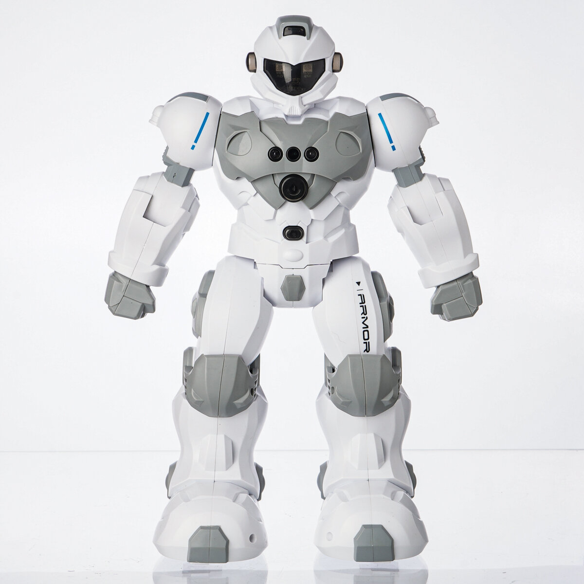 Robô de polícia inteligente R21 com detecção de gestos e narrativa com carregamento por USB Robô RC