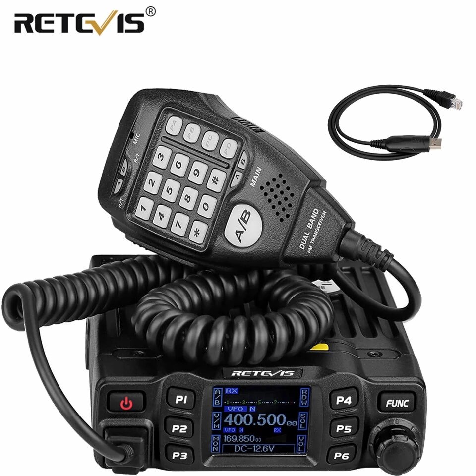 best price,retevis,rt95,car,two,way,radio,station,200ch,25w,discount