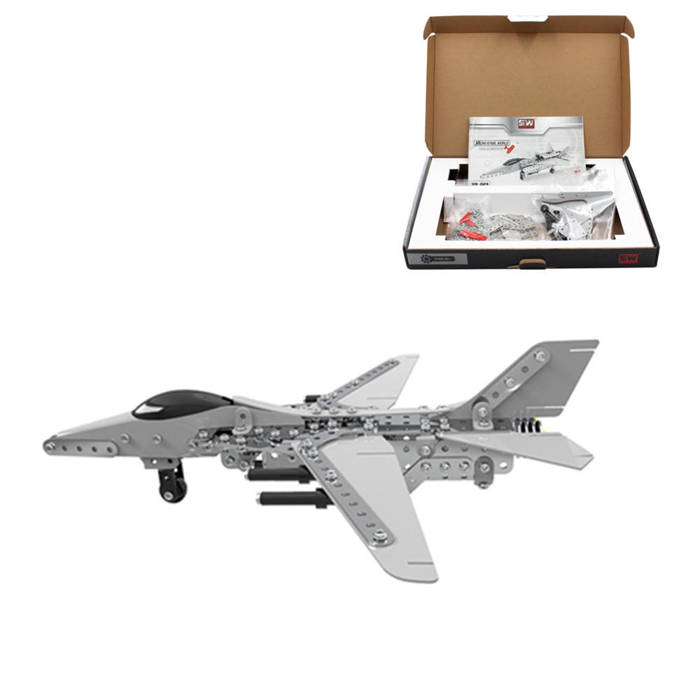 metal toy fighter plane