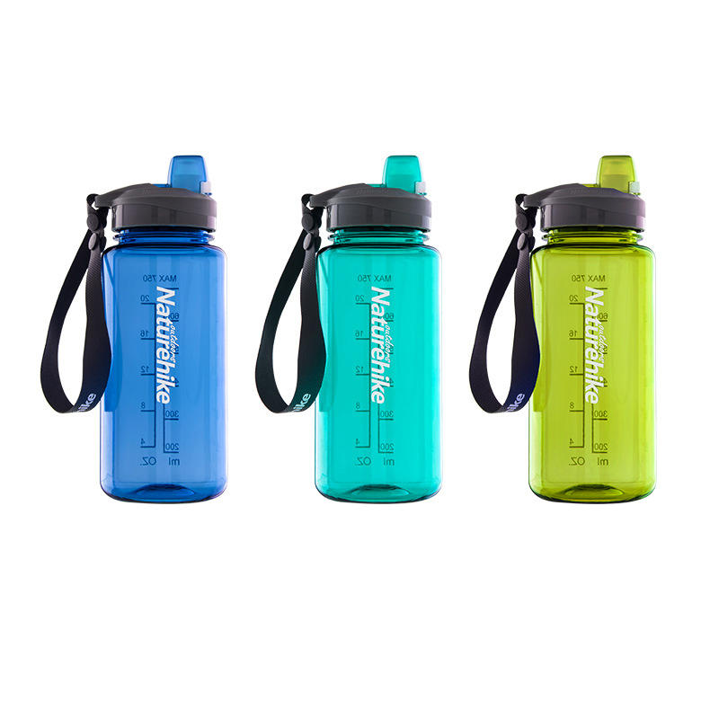Naturehike 750ml 1000ml Garrafa de água Portable Sports Travel BPA Free Drinking Kettle NH17S010-B